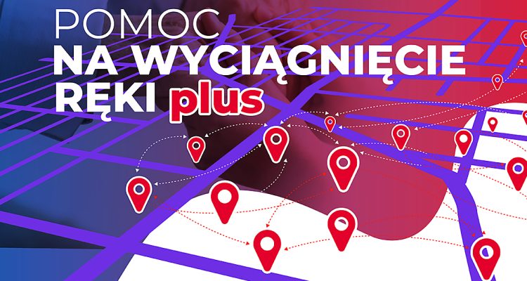 POMOC NA WYCIĄGNIĘCIE RĘKI PLUS